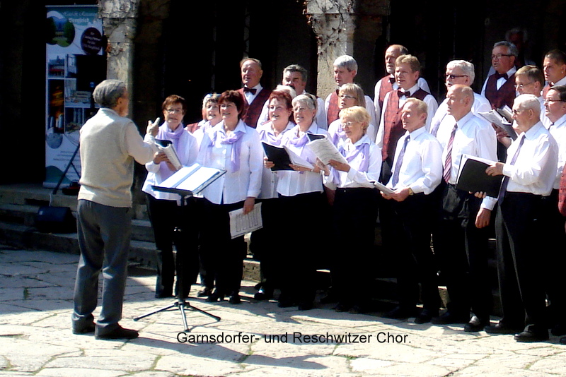 Garnsdorfer- und Reschwitzer Chor.