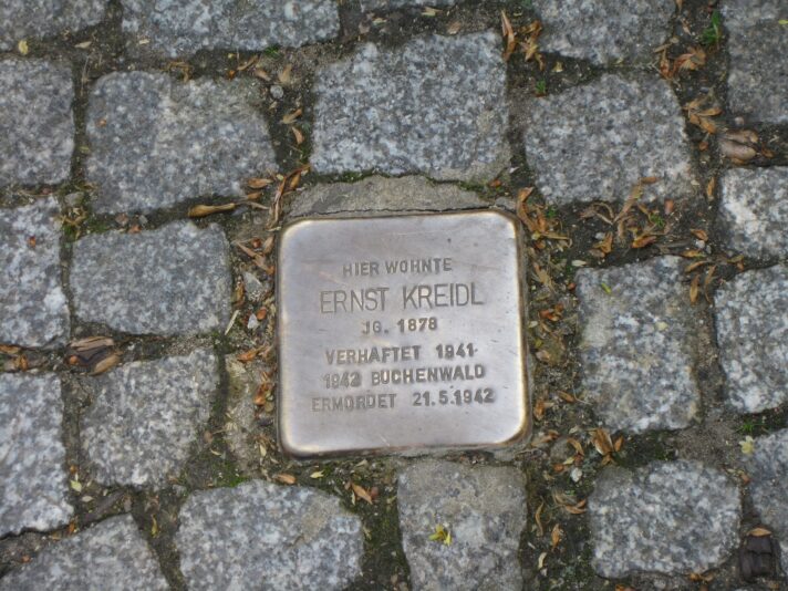 Stolperstein CDF-Straße, Haus Kreidl