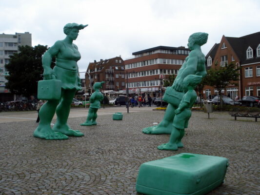 Starker Wind auf Sylt.