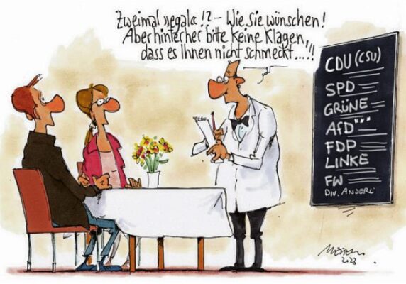 Aufpassen gewählt ist gewählt