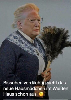 hausmädchen weißes haus