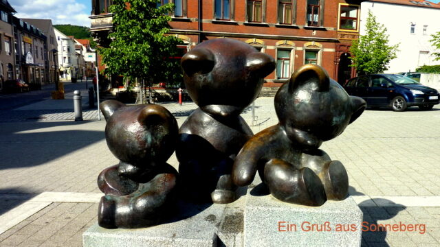 Ein Gruß aus Sonneberg .