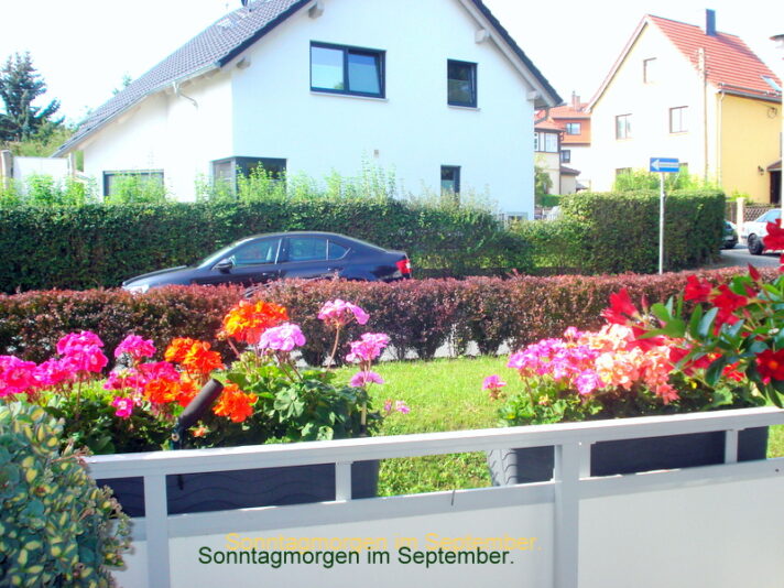 Sonntagmorgen im September.