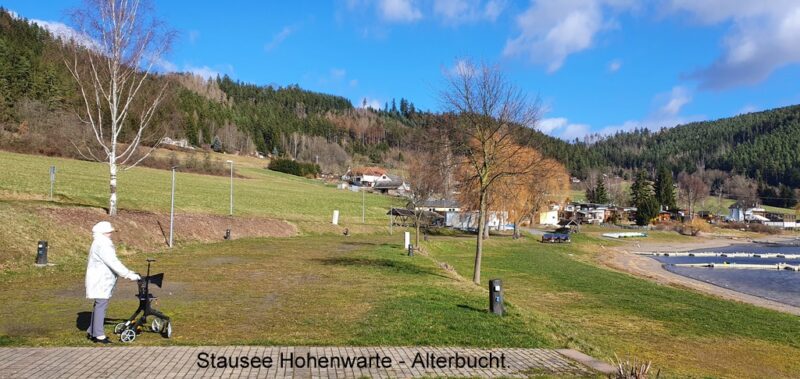 Stausee Hohenwarte - Alterbucht.