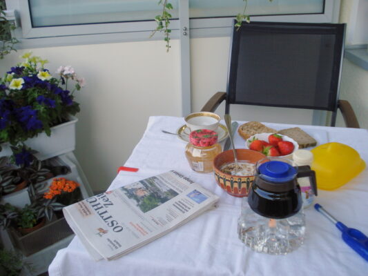 Der Kaffee ist fertig!