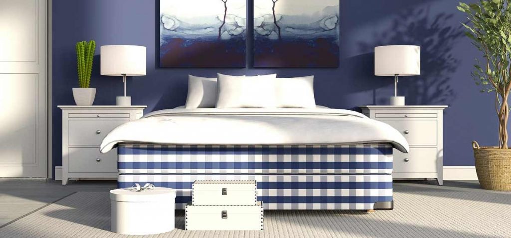 Bett mit elektrisch verstellbarer Liegefläche