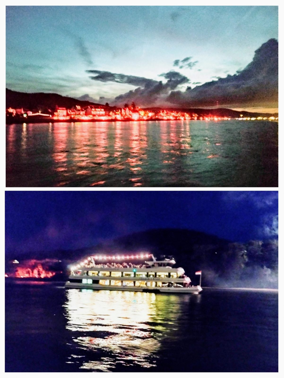 feuerteufel zeigt mit Fingern