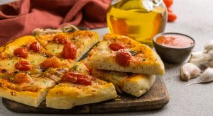 Tomaten Mozzarella Focaccia