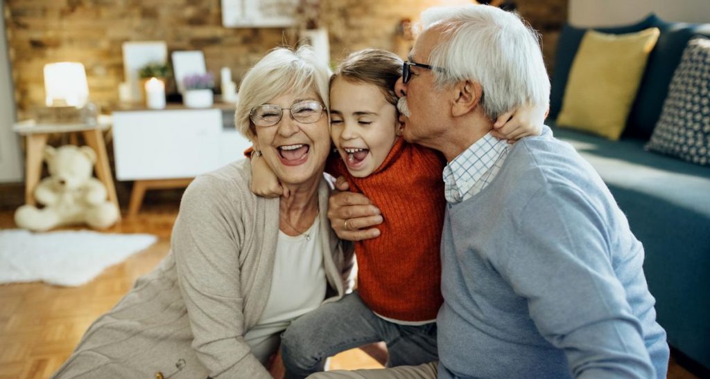 Glückwünsche für Großeltern