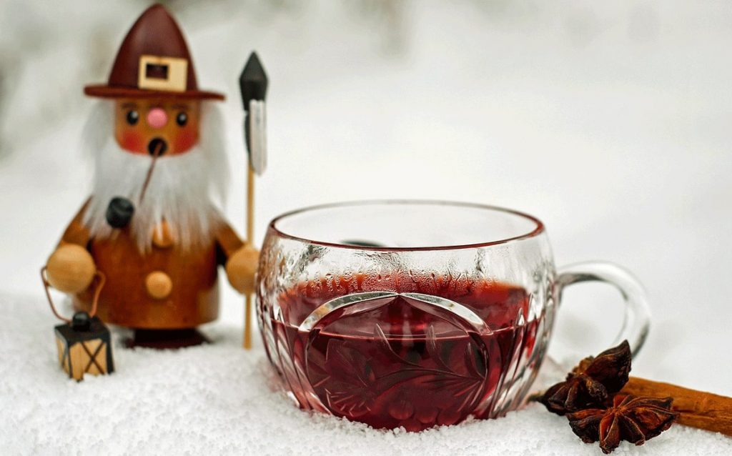 Tasse voll Glühwein