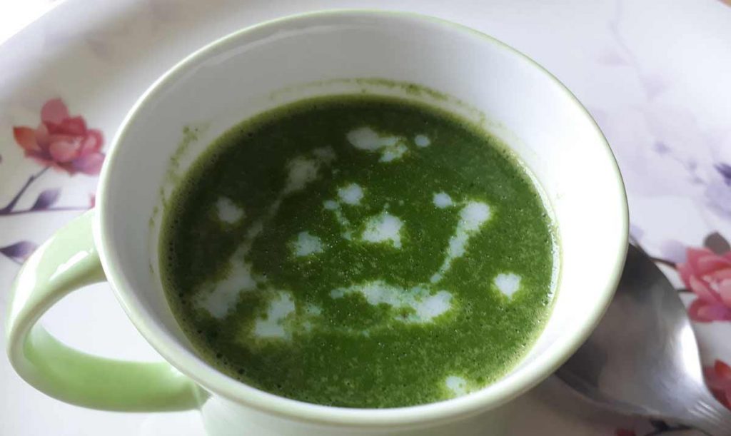Grüne Gemüsesuppe