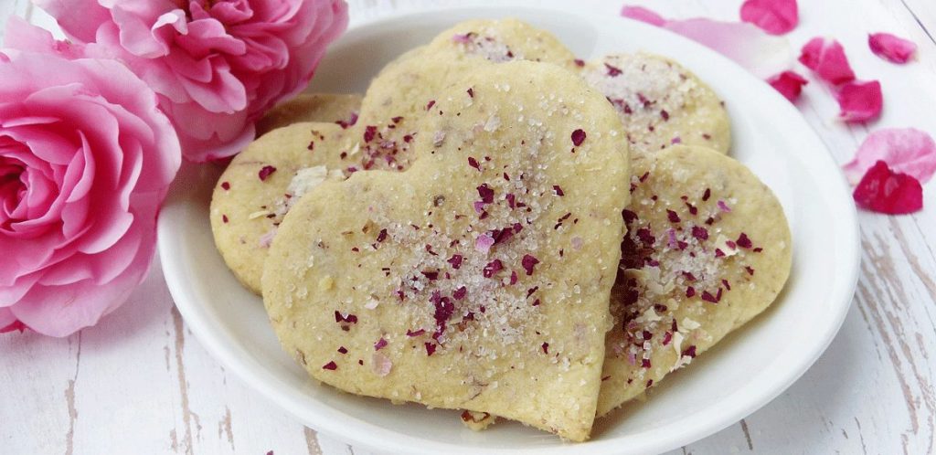 Herzförmiger Kuchen