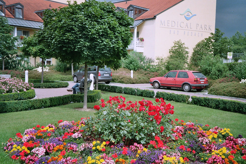 Park an der neuen Reha in Rodach