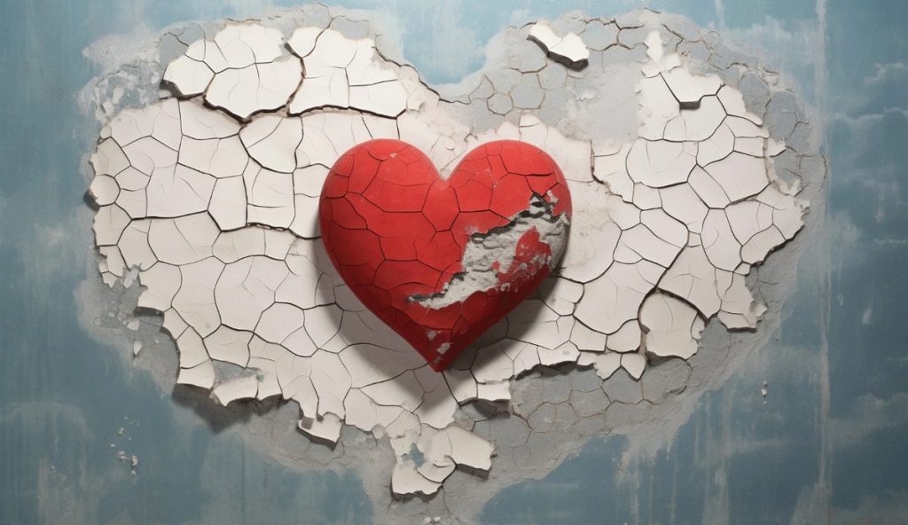 Gebrochenes Herz