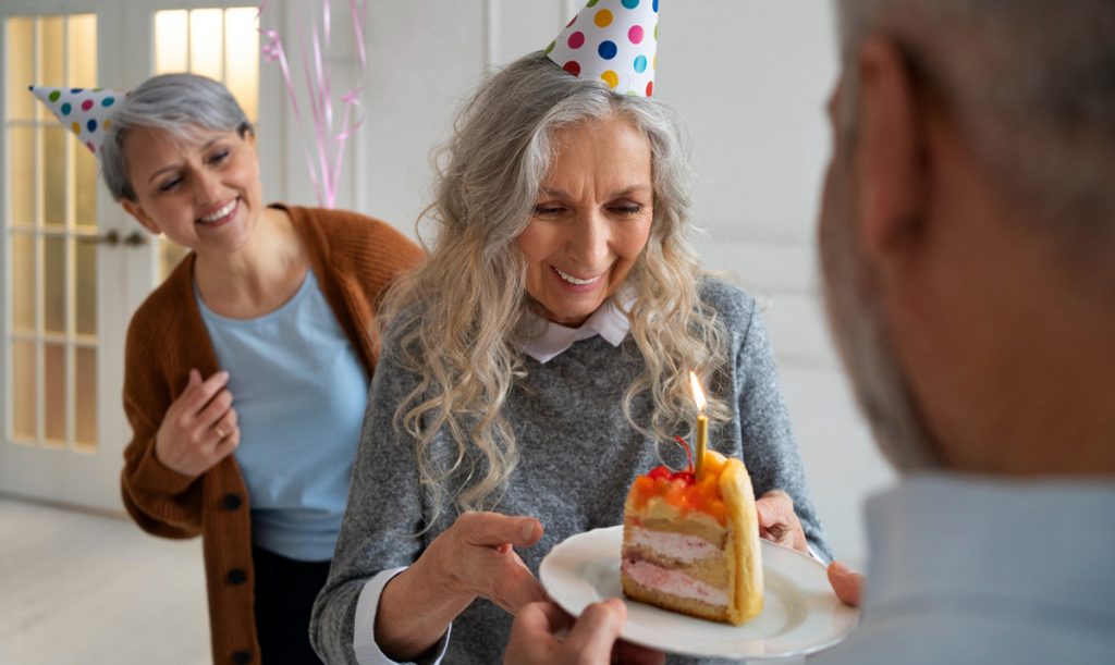 Kuchen zum 70. Geburtstag