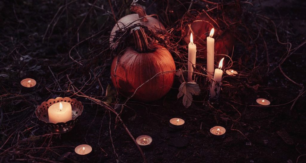 Kürbis zu Halloween