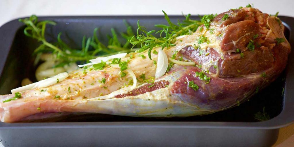 Lammkeule im Backofen