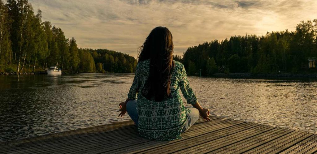 Meditation am See
