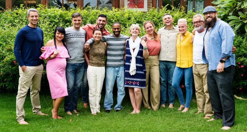 Bewohner eiens Mehrgenerationshauses