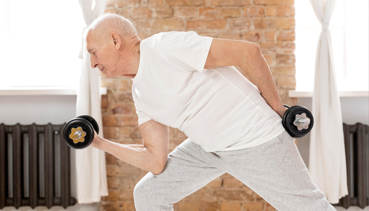 Muskelaufbau im Alter