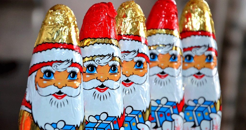Nikolaus aus Schokolade