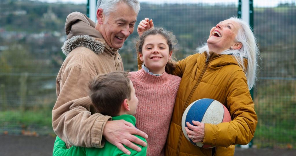 Reise mit den Enkelkindern