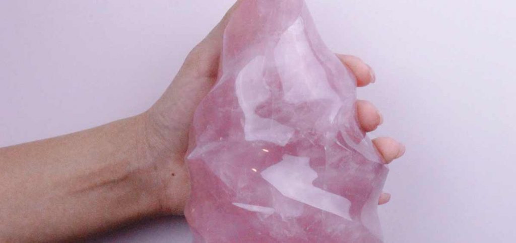 Rosenquarz Edelstein