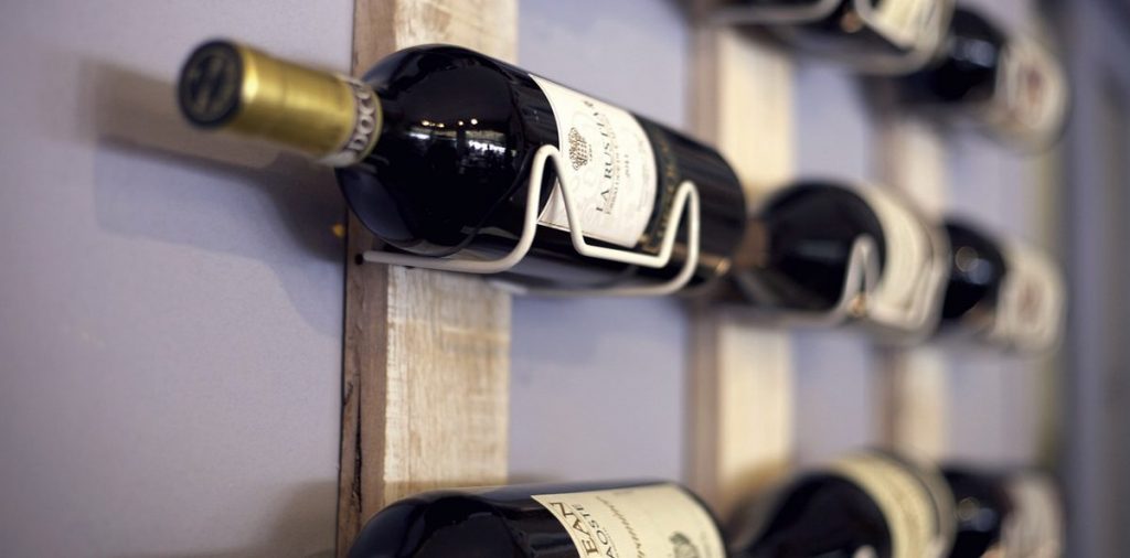 Lagerung von Rotwein
