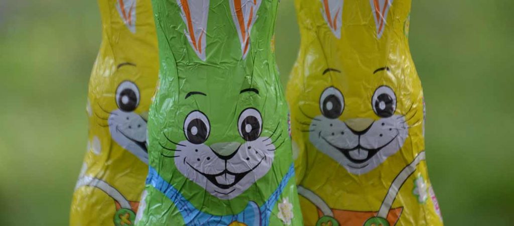 Schockoladen-Osterhasen