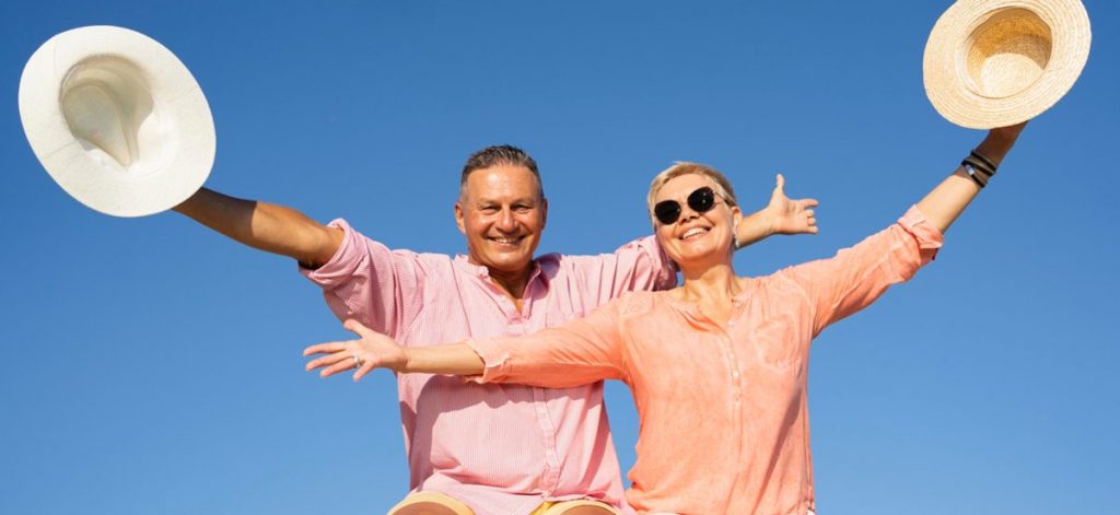 Senioren in der Sonne