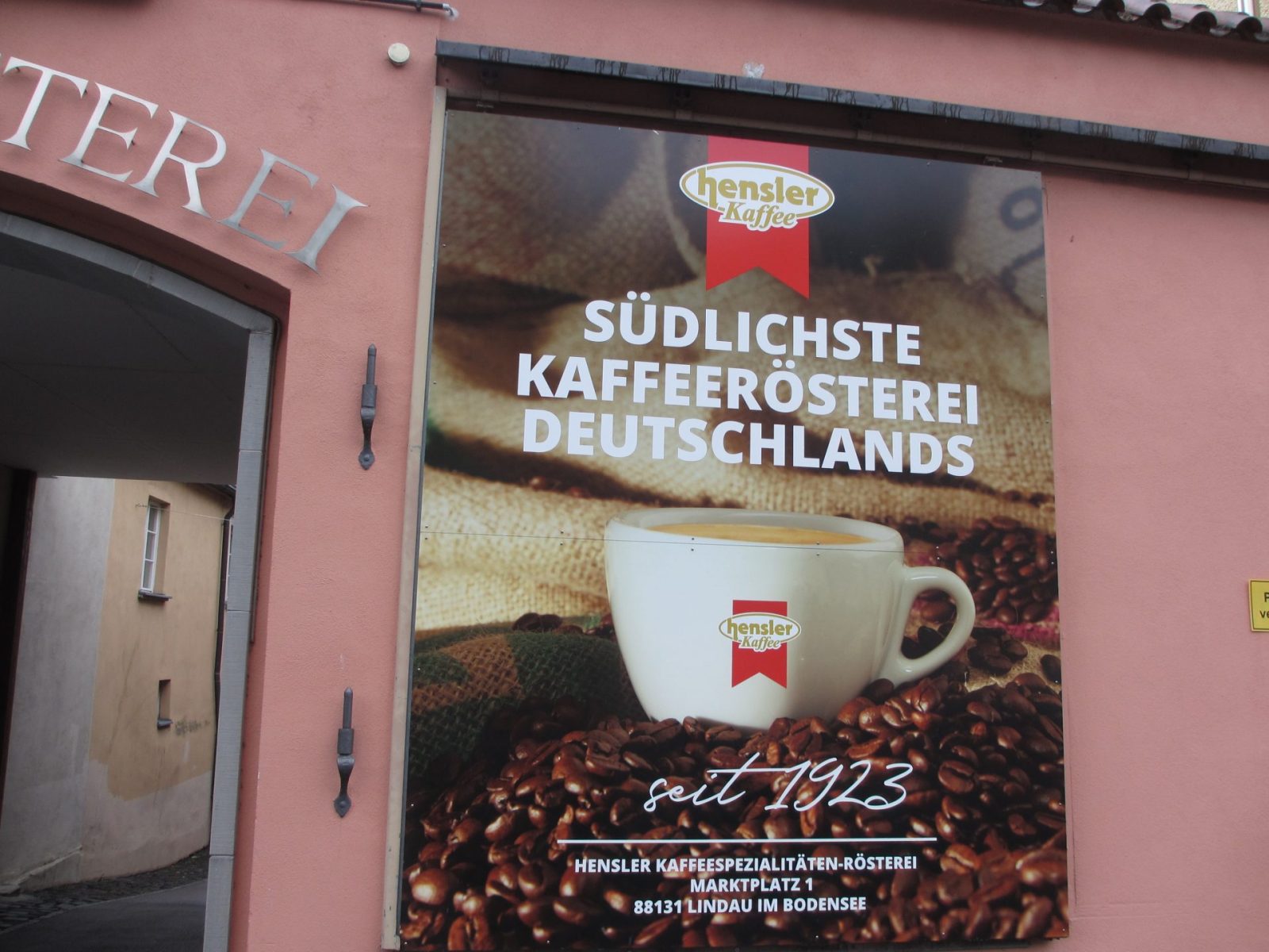 südlichste Kaffeerösterei