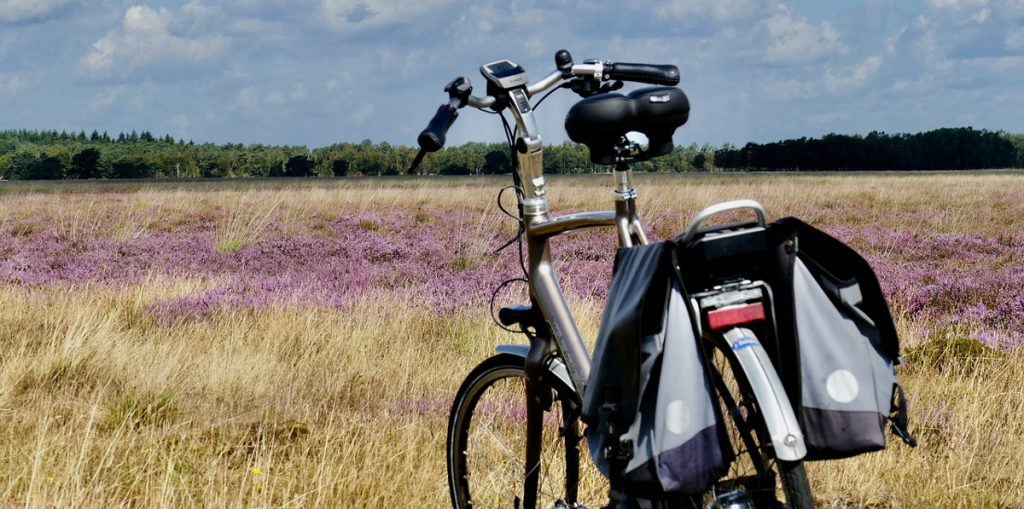 Fahrradtour durch die Heide