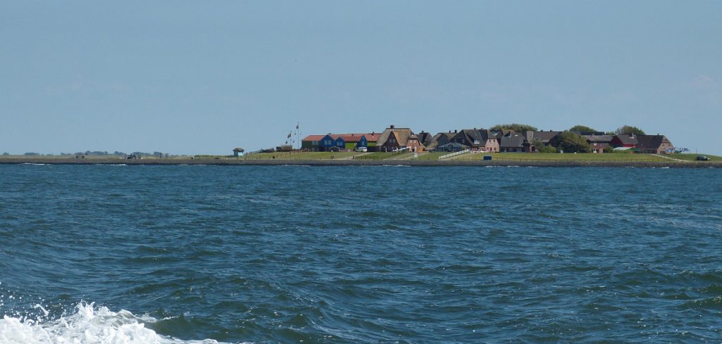 Überfahrt zur Hallig Hooge