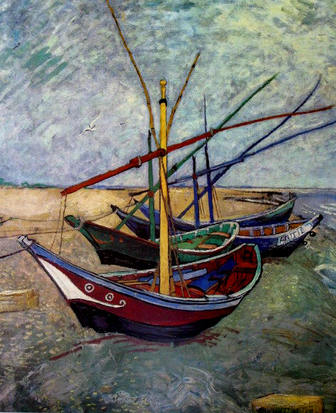 van Gogh, Segelschiffe