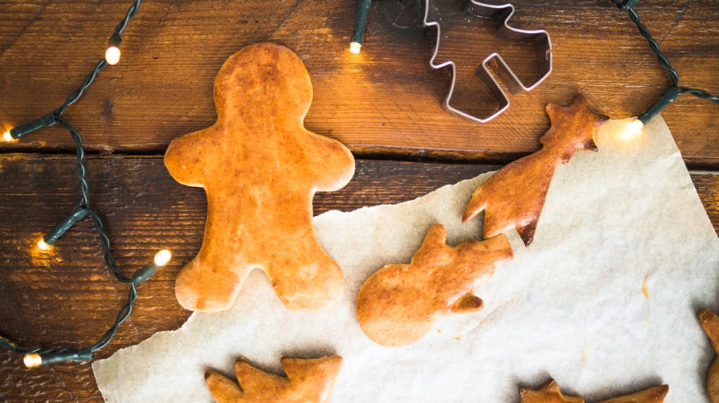 Weihnachtsplätzchen backen