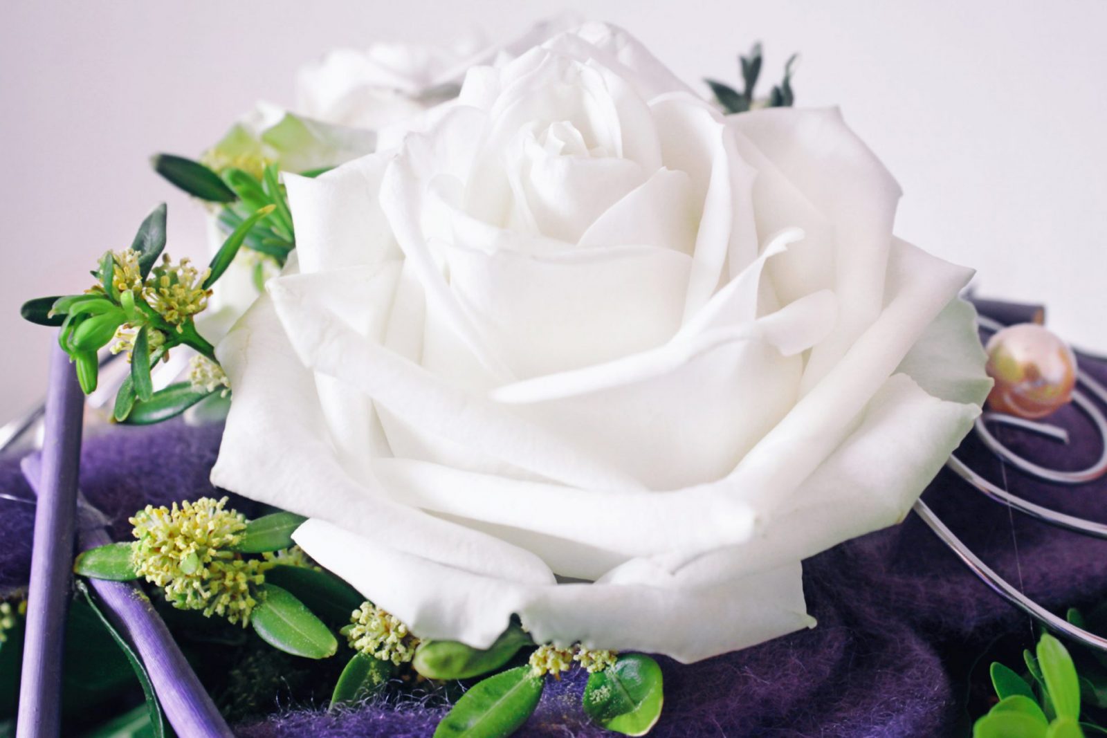 weisse-rose-blumenstrauss