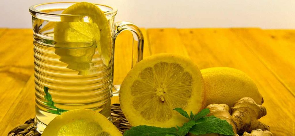 Zitronen-Ingwer-Spritz